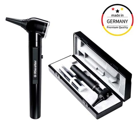 RIESTER 2111-202 E-Mini F.O. otosope XL 2.5 V, black, new modern design